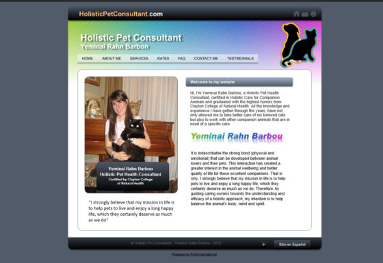 Holistic Pet Consultant